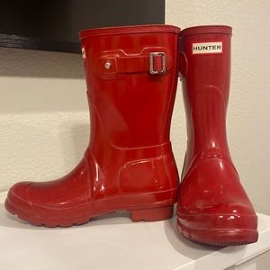 Hunter Original Short Gloss Boots